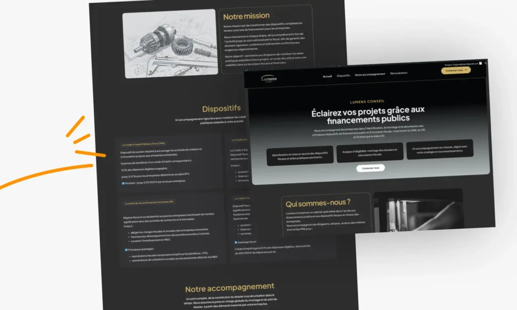 Site web fiduciaire & fiscalité